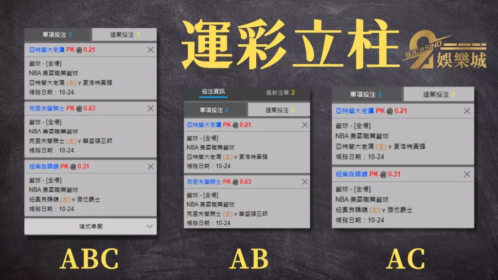 運彩串關技巧